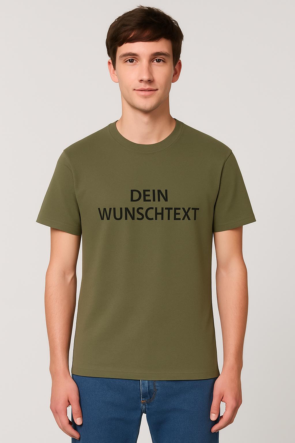 Herren Premium T-Shirt mit Personalisierung – Dein Wunschtext, dein Style